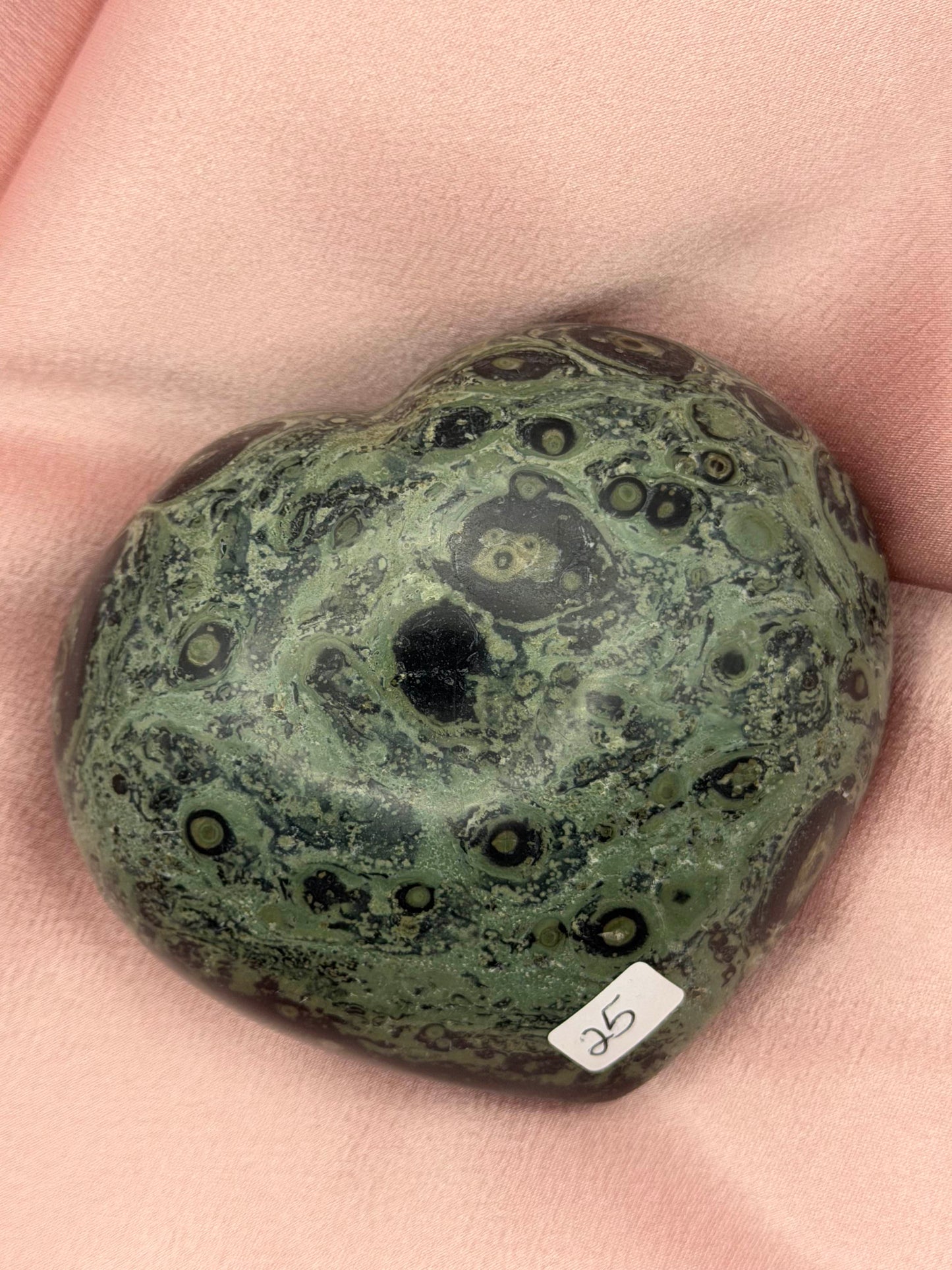 Kambaba Jasper Heart