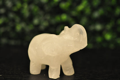 Clear Quartz Elephant (Small)