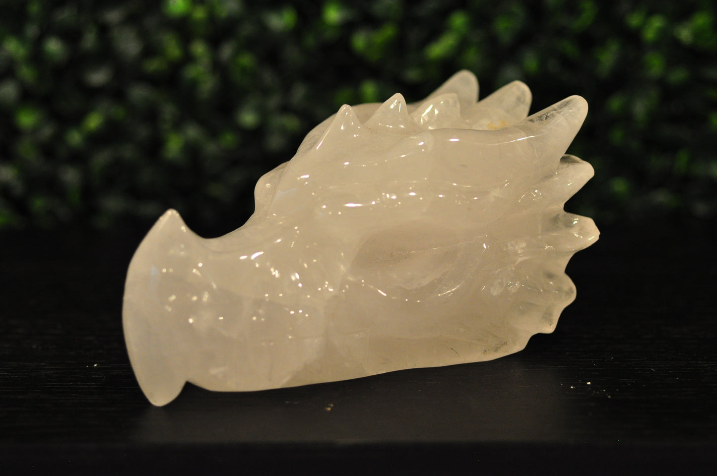 Clear Quartz Dragon Head - Imperfect