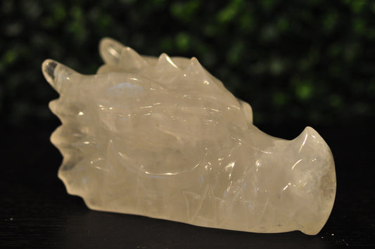 Clear Quartz Dragon Head - Imperfect