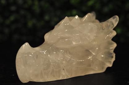 Clear Quartz Dragon Head - Imperfect