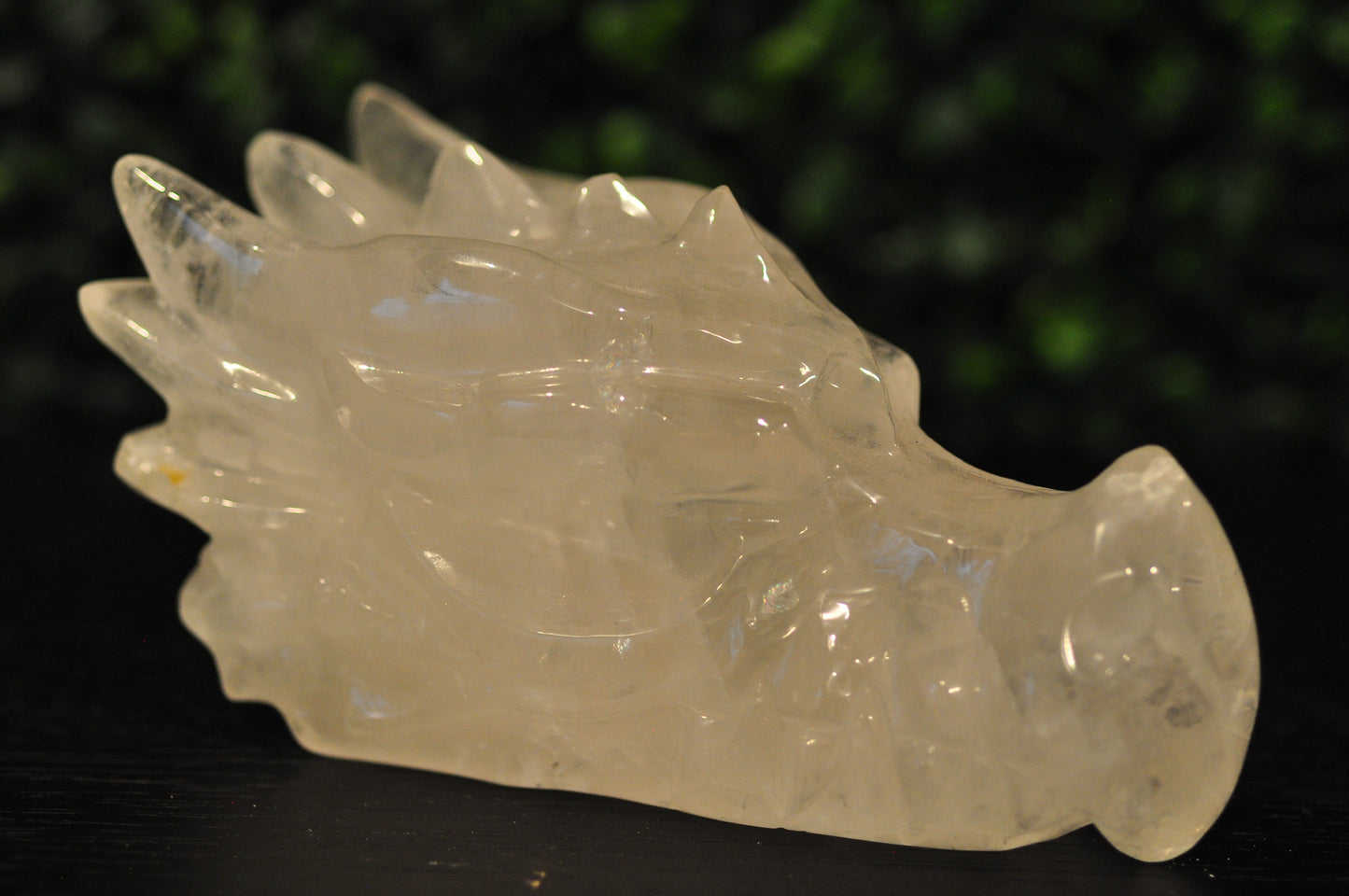 Clear Quartz Dragon Head - Imperfect