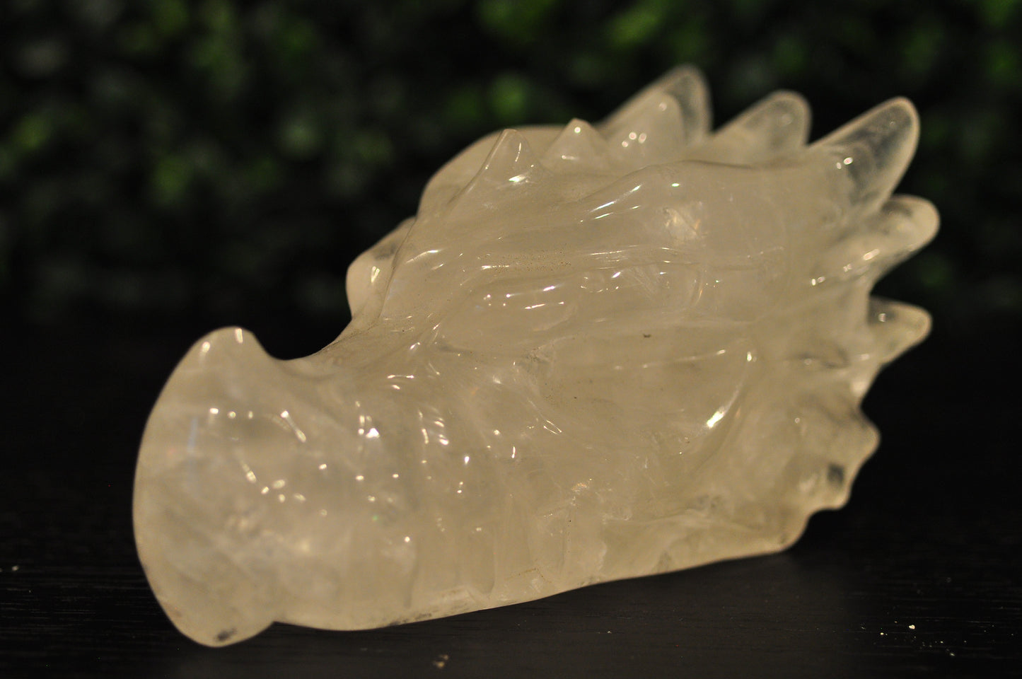 Clear Quartz Dragon Head - Imperfect