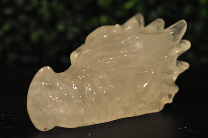 Clear Quartz Dragon Head - Imperfect