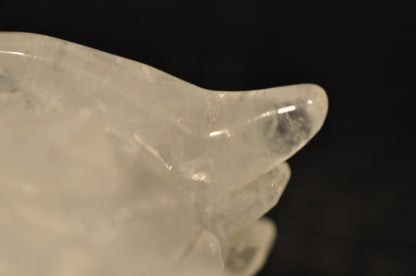 Clear Quartz Dragon Head - Imperfect