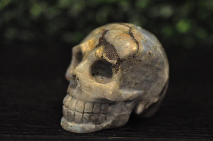Labradorite Skull