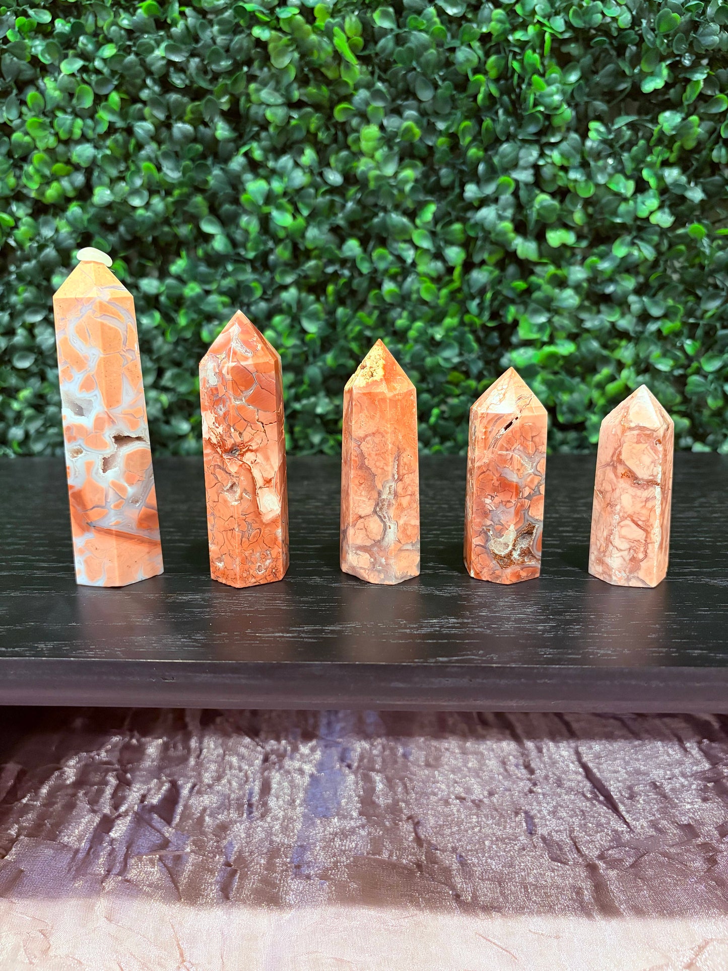 Cotton Candy Agate Towers (Small) - You Choose!
