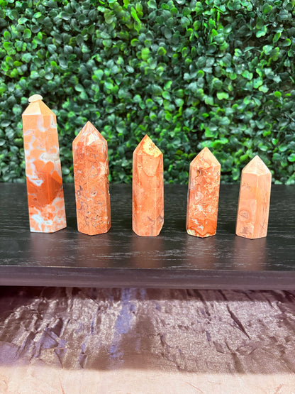 Cotton Candy Agate Towers (Small) - You Choose!