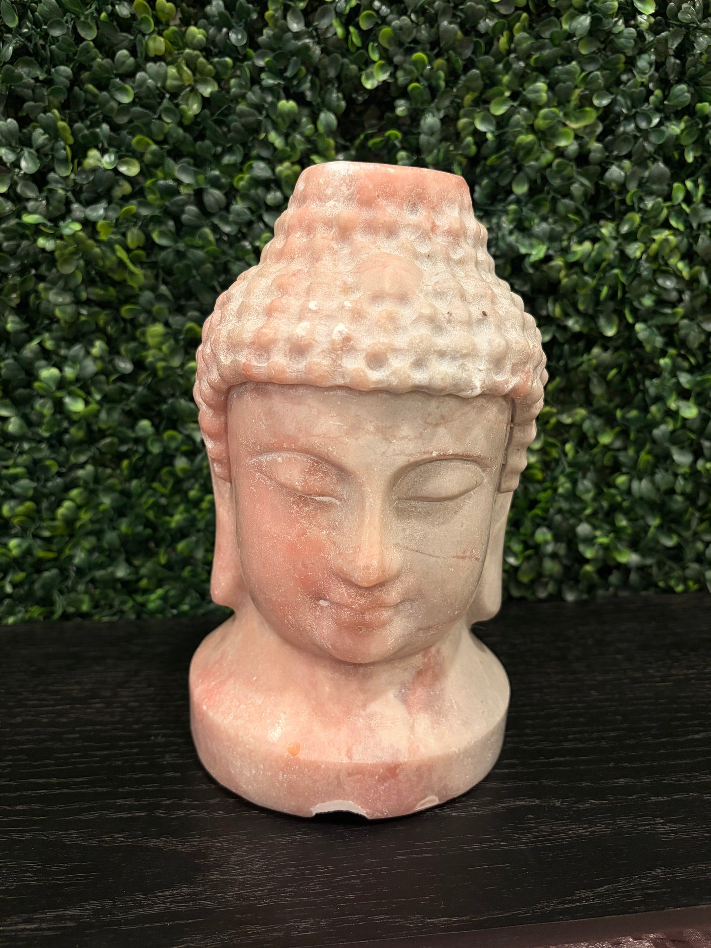 Pink Opal Buddha Head - Imperfect