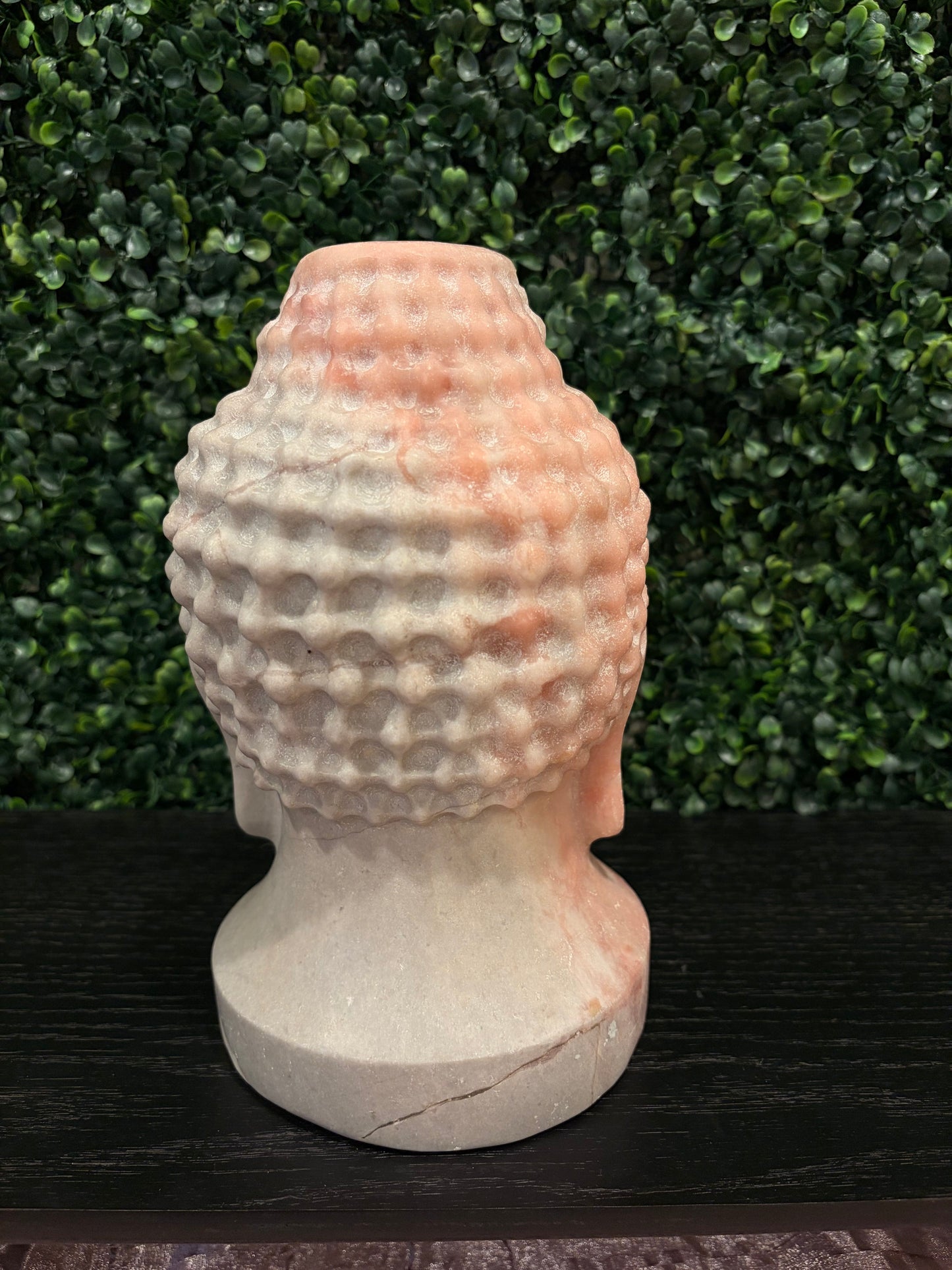 Pink Opal Buddha Head - Imperfect