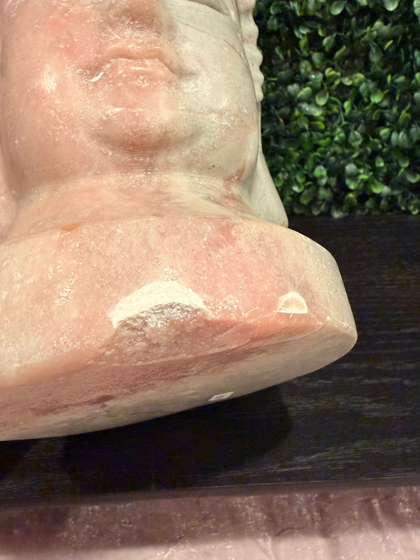 Pink Opal Buddha Head - Imperfect