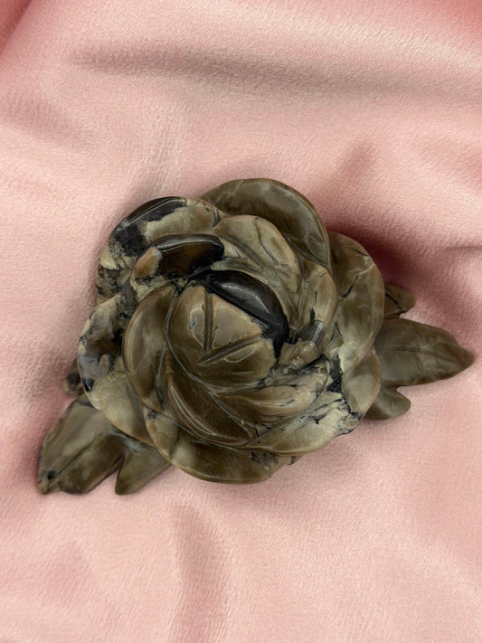Volcano Agate Flower
