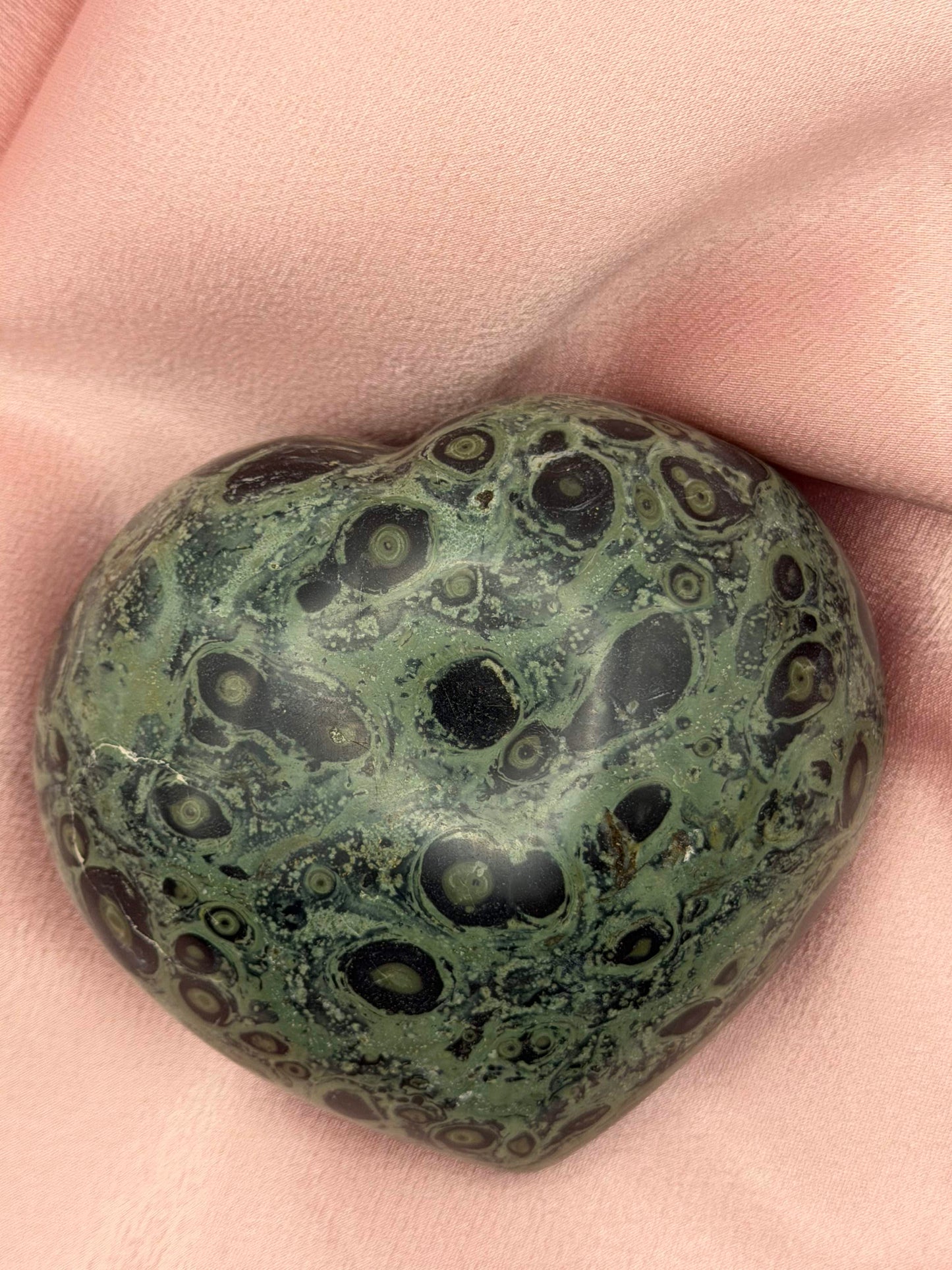 Kambaba Jasper Heart