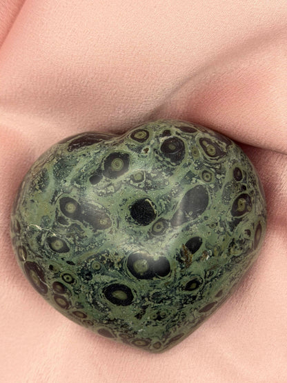 Kambaba Jasper Heart