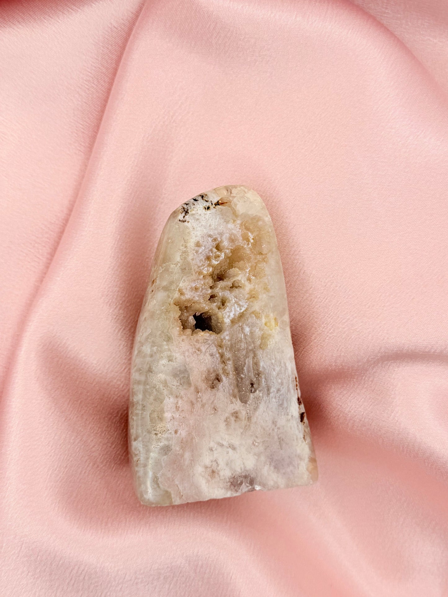 Pink Amethyst Cut Base